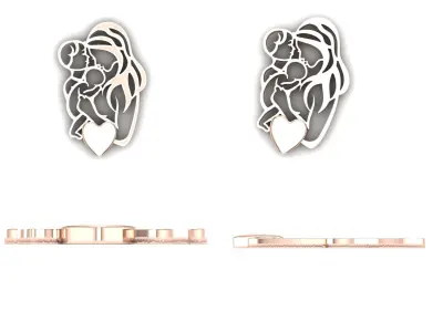 Pendant di4 3D print model 3D print model 3D print model