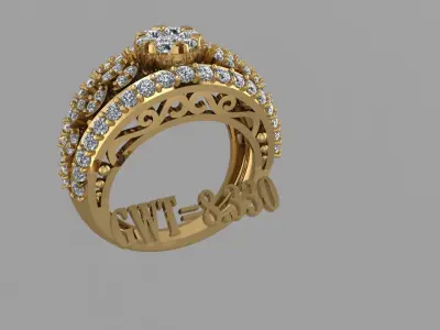 FASION  RING 3D model