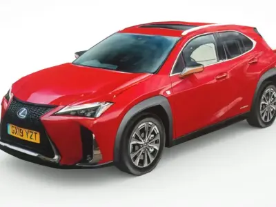 Lexus UX 2019 Low-poly 3D model