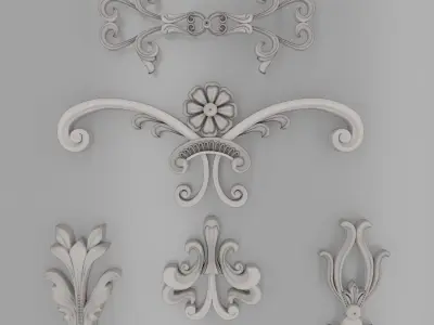 Trim Ornament 98 3D model