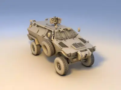 vehicle cobra 3D model