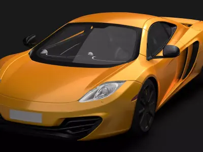 McLaren Mp4 12c 3D model