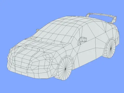 Subaru Impreza WRX STi 3D model