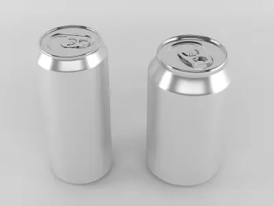 Soda Cans 3D model