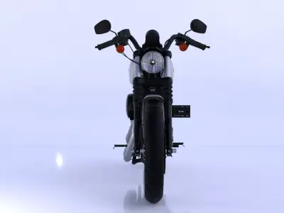 Harley Davidson Iron 883 High-Detail 3D Model 3D model