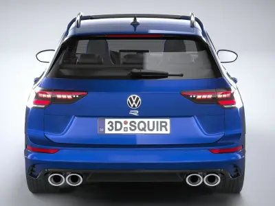 Volkswagen Golf R Variant 2025 3D model