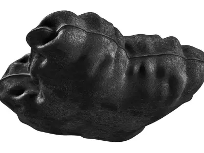 Star Shaped Pillow 3D model