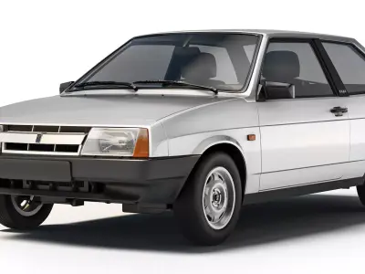 VAZ Lada 2108 Sputnik 1984 3D model