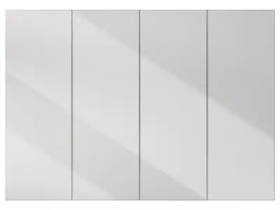 Fabric Japandi Wall Panels Low-poly 3D model