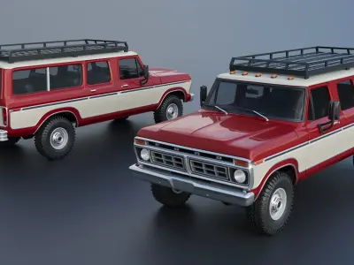 B250 Carryall 1977 3D print model