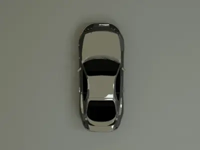 TOYOTA SUPRA - Black Metallic 3D model