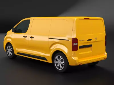 Opel Vivaro-e 2021 L2 3D model