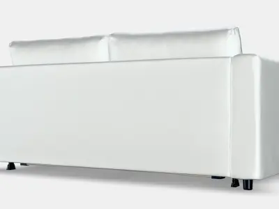 VIMLE Cover for 2-seat sofa-bed 3D model