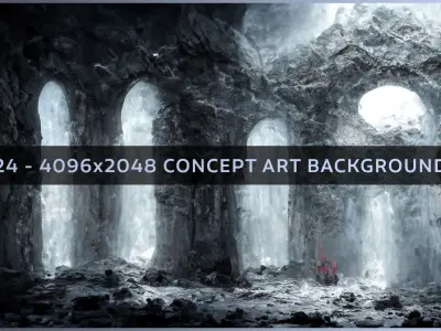 24 Concept Art Background Pack Texture