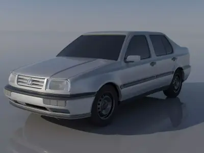 Volkswagen Vento 1993 3D print model
