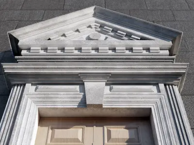 Architecture Entrance Door 3D model