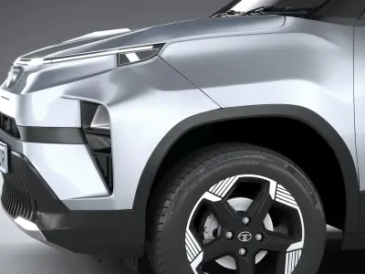 Tata Punch ev 2024 3D model