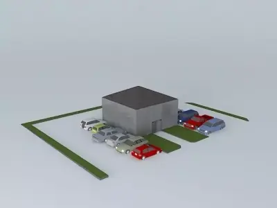 Office Building Free 3D model