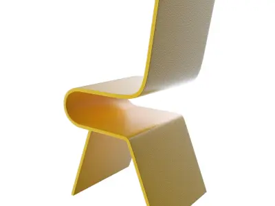 Modern chair 3D model order