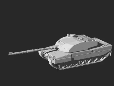 Vikers mbt 3D print model