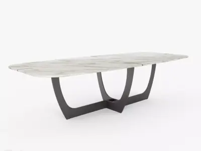 Romeo table by Baxter 3D model