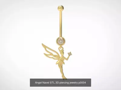 The Dangle Navel Charm STL 3D printable Collection 3D Model Pack