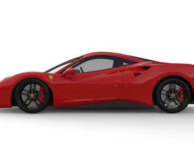 Ferrari Ferrari 488 3D model