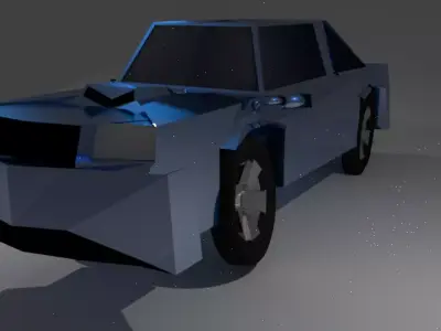 Toy car 3D model get