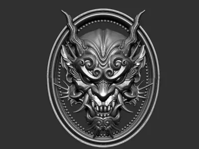 dragon head 3D print model