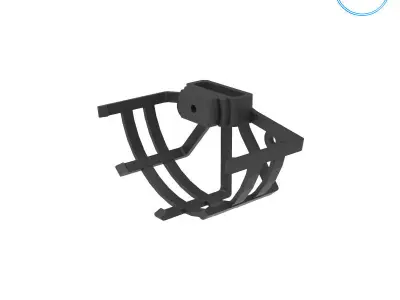 Land Rover Defender V2 3 Tire Holder  3D print model