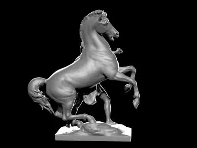 Horse Sculpture 3D print model