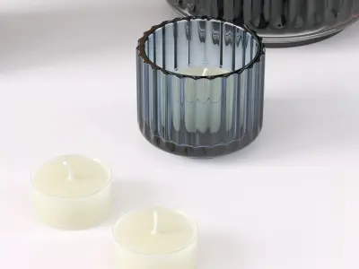 Vase Set 16 Low-poly 3D model