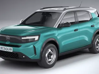 Opel Frontera Hybrid 2025 3D model