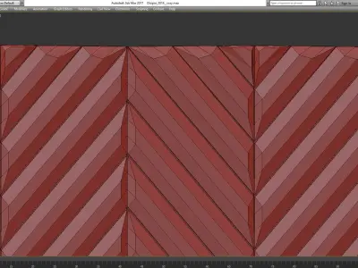 Wall Panel Decoration 3d model Low-poly 3D model