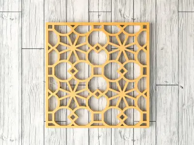 Decorative Panel 11 3D model
