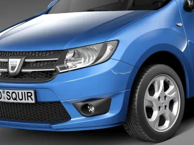 Dacia Sandero 2013 3D model