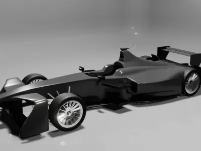 Formula E Gen 1 Car 3D model