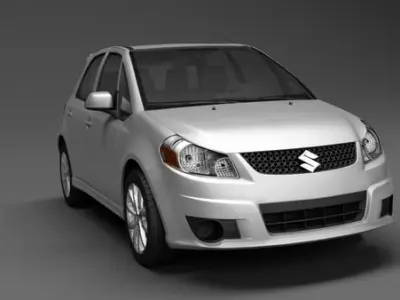 Suzuki SX4 5 hatchback US 3D model