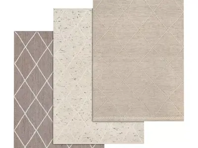 Rug Set 1928 3D model