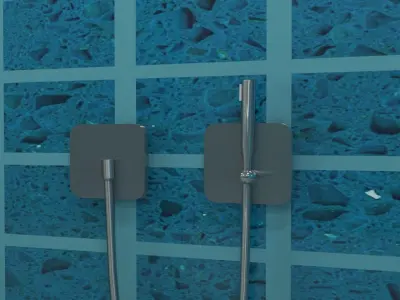 Luxurious bathroom 3D model