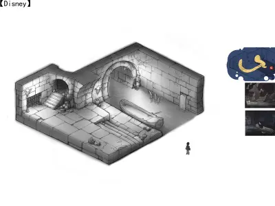 gAME Alchemist House - Ground Floor 06 3D model