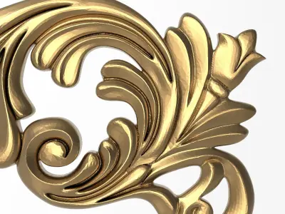  decorative pattern ready for 3D printing 3D model 347