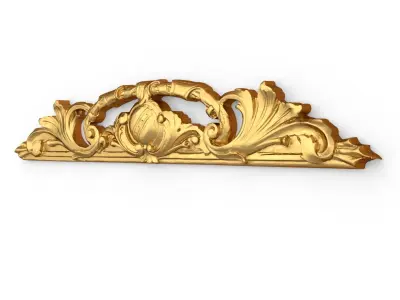 Classic carved decor ornament 359 3D model