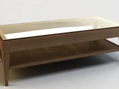 Antique Coffee Table 3D model