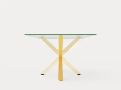 Split Coffee Table 120 Cm Low-poly 3D model