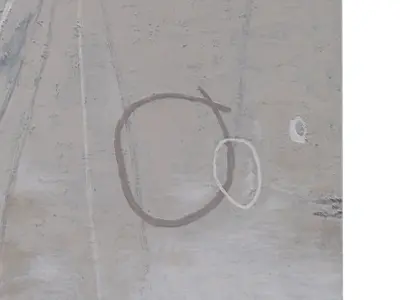 Pinceau Canvas Wall Art Renwil PBR 3D model