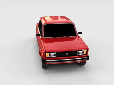 Lada Nova rev 3D model