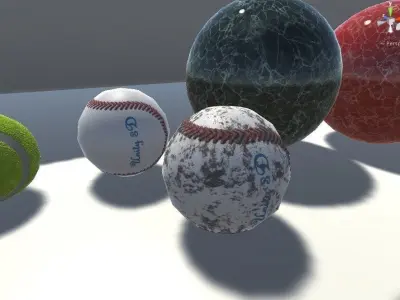 Balls I  All Sports Free low-poly 3D model