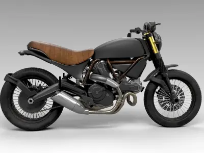 Ducati Cafe Racer 3D model
