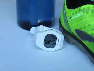 Fitness Watch with Heart Rate Sensor Free 3D print model